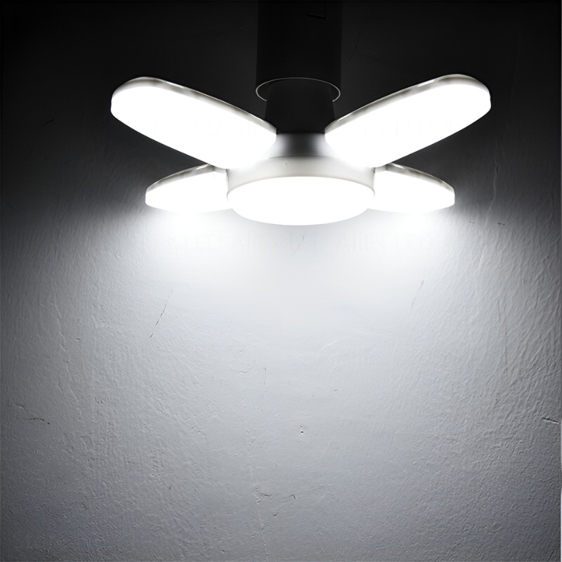 LED Bulb Lamp Fan