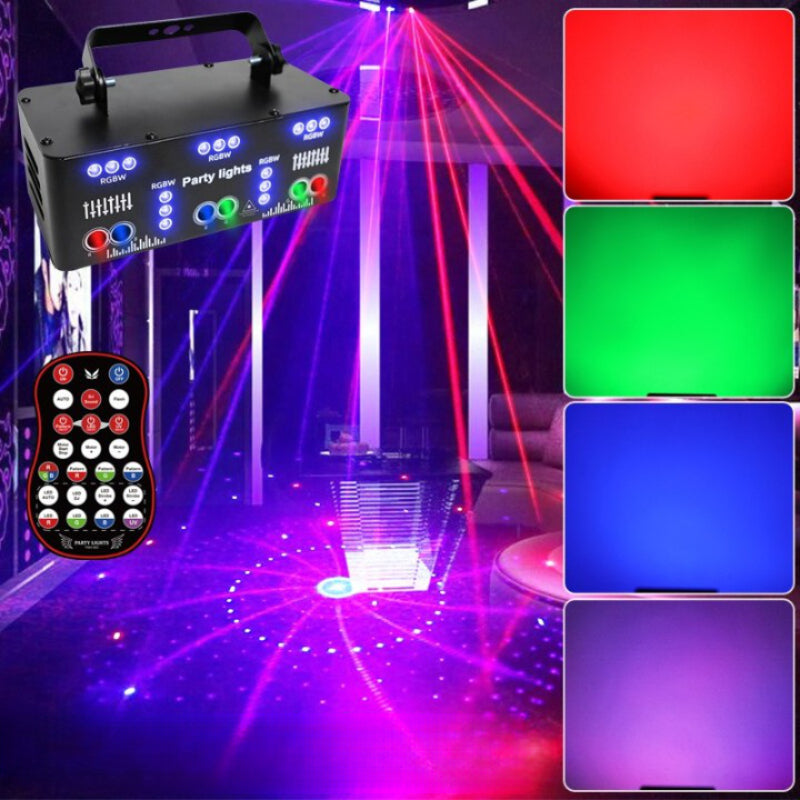 Disco Laser Light Projector With Remote