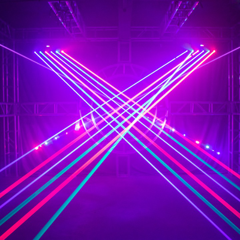 RGB Laser Lighting Beam Bar