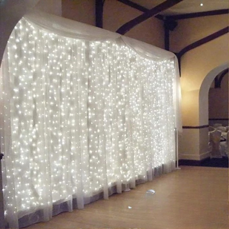USB LED Fairy String Curtain Lights