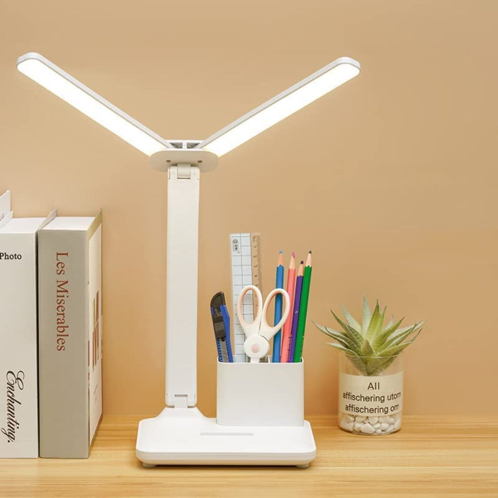 LED Double Head Desk Lamp