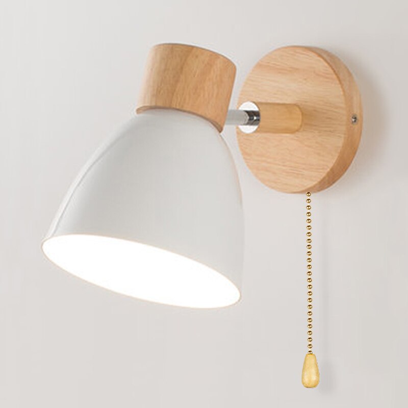 Modern Wooden Wall Lamp