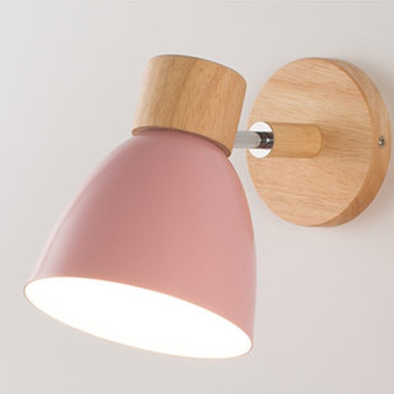 Modern Wooden Wall Lamp