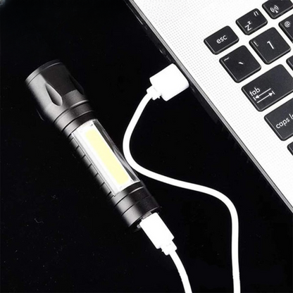 Mini Portable Rechargeable LED Flashlight