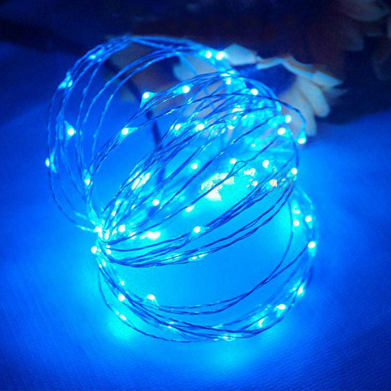 Wire LED String Holiday Lighting