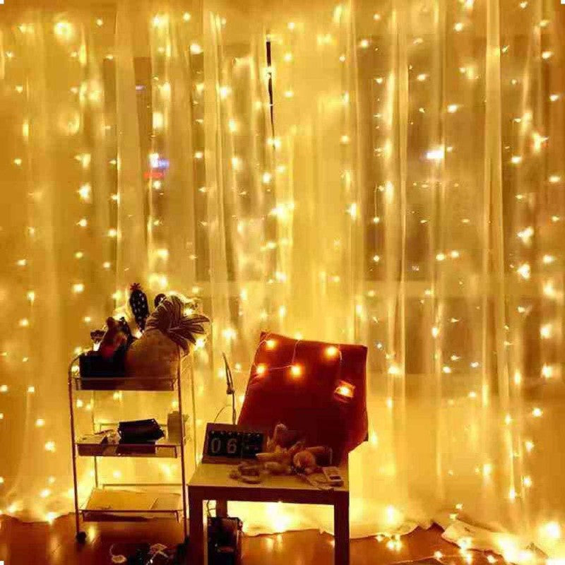 Fairy String Curtain Garland Lights