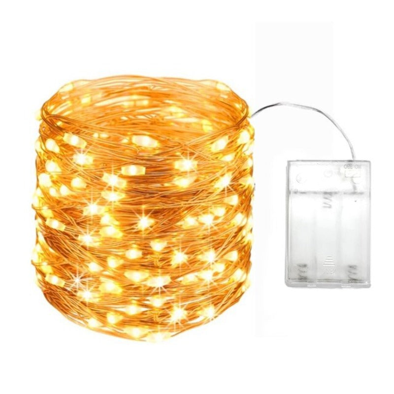 Fairy Lights Battery Operated Copper Wire