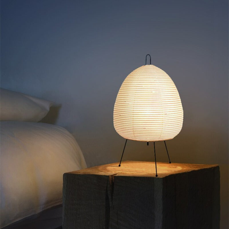 Rice Paper Lantern LED Table Lamp