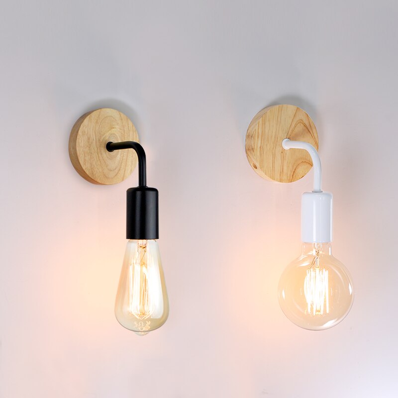 Wooden Wall Lamp