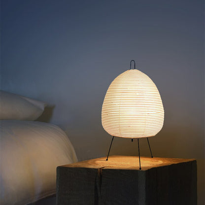 Rice Paper Lantern LED Table Lamp