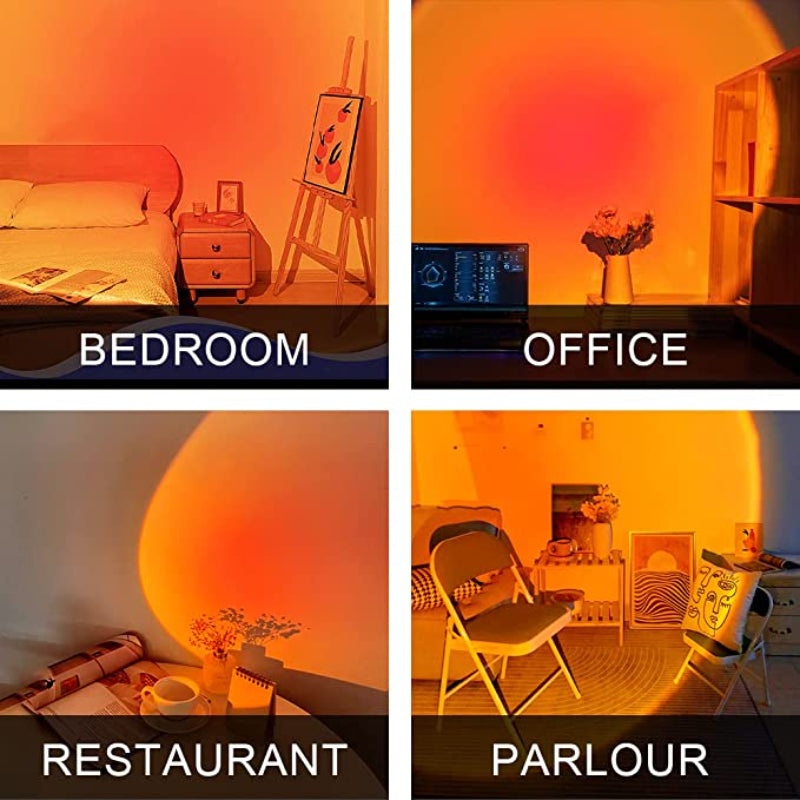 The Adjustable Sunset Projection Lamp