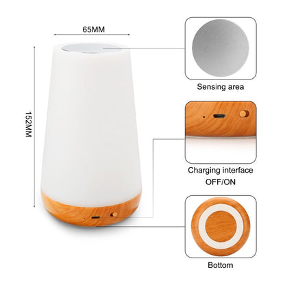 The Colorful Mood Light Touch Button Lamp