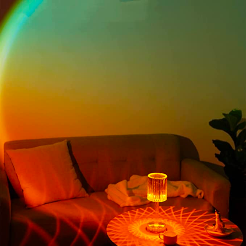 The Multi-Colored Sunset Projection Lamp