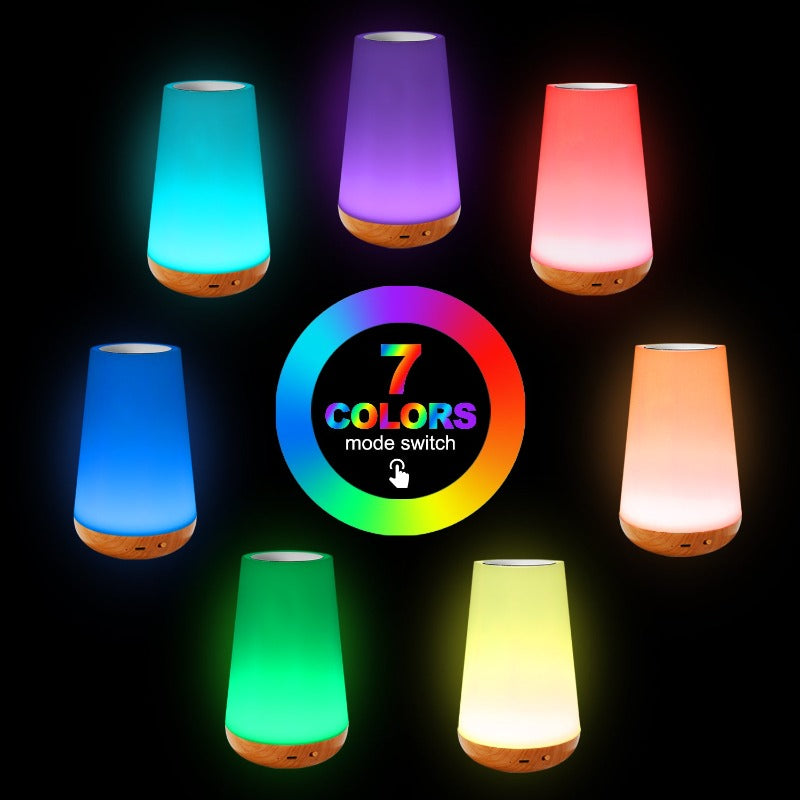 The Colorful Mood Light Touch Button Lamp