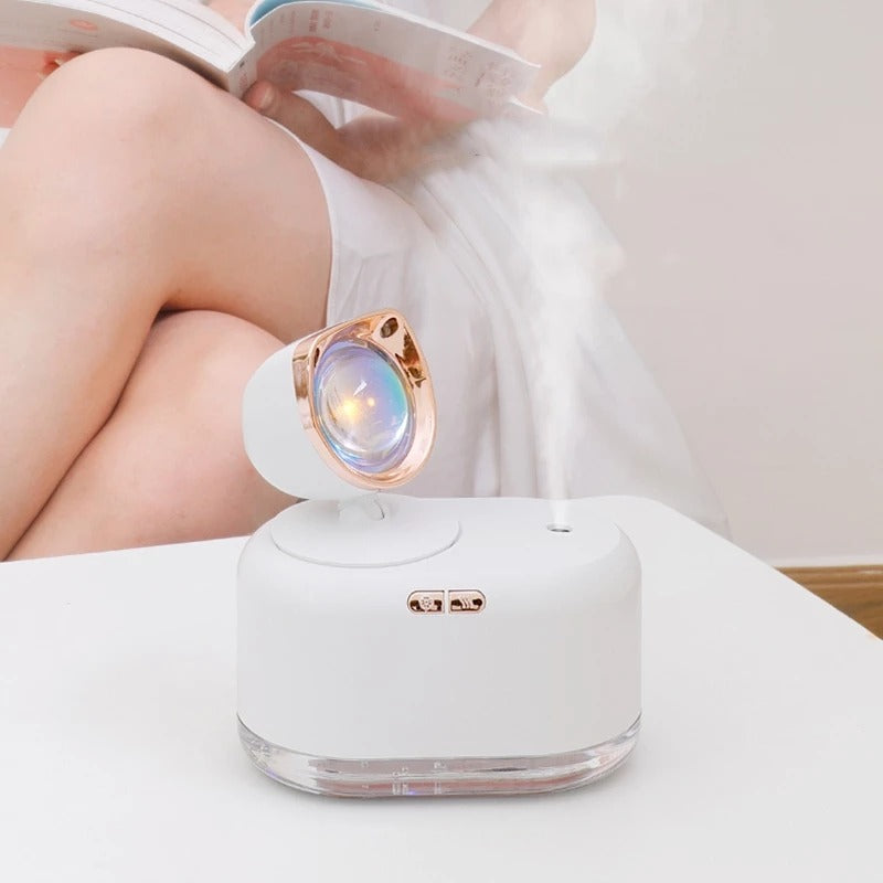 Wireless Humidifier with Sunset Light Projector